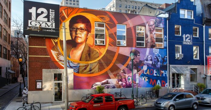 What will happen to the Gayborhood mural honoring LGBT activist Gloria Casarez? - PhillyVoice