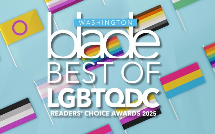2025 Best of LGBTQ DC Readers’ Choice Award Nominations - Washington Blade