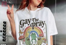 Make America Gay Again Gay The Pray Away Rainbow Lgbt Pride Meme Frogs Women's Oversized Pride Shirt Funny - roarmag.org