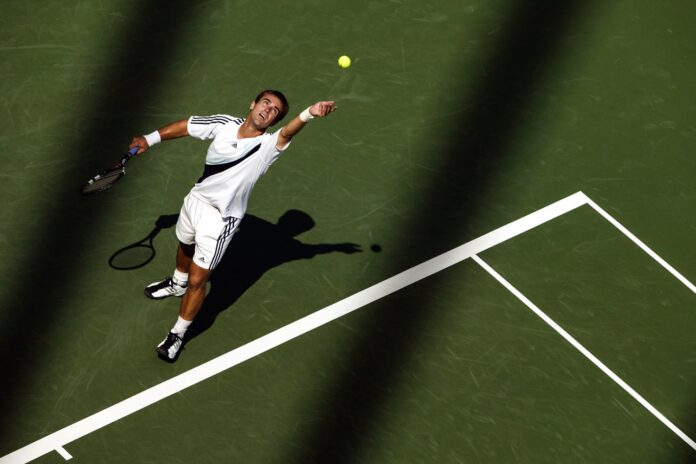 The first openly gay men's tennis player wants to make the sport more welcoming to queer athletes - Yahoo Sports