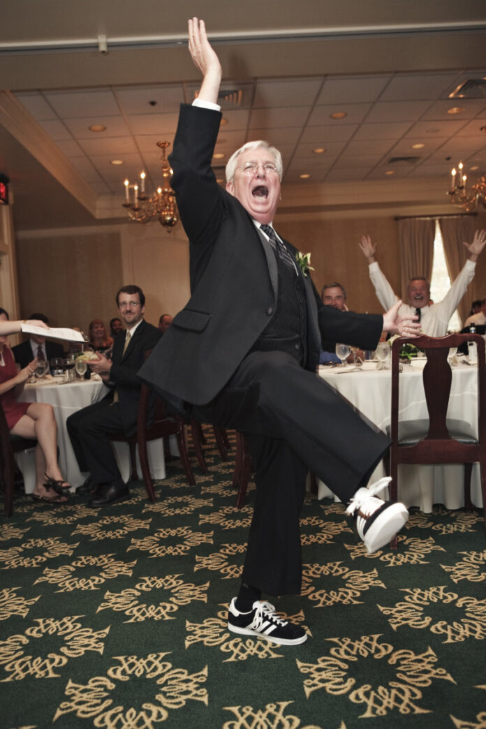 Youâre invited to the reception of these gay athletesâ wedding! - LGBTQ Nation