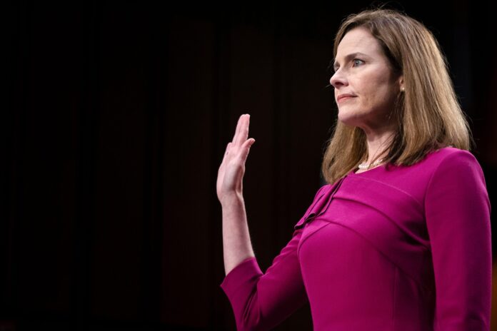 Amy Coney Barrett Responds to Concerns Supreme Court May Undo Gay Marriage - Newsweek