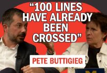 Pete Buttigieg Has a "Morbid Curiosity" About Tucker Carlson's "Very Specific" Gay Sex Questions - them.us