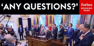 Trump Admits He Would Remove Pride Flags If the 1st Amendment Didn’t Stop Him – them.us Trump Admits He Would Remove Pride Flags If the 1st Amendment Didn't Stop Him - them.us