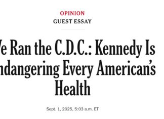 We Ran the C.D.C.: Kennedy Is Endangering Every American’s Health - The New York Times