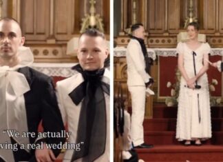 Celebrity designers shock fashion week audience with surprise gay Tinder wedding in middle of runway show – Daily Mail Celebrity designers shock fashion week audience with surprise gay Tinder wedding in middle of runway show - Daily Mail