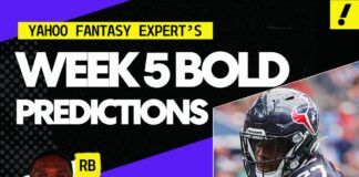 Fantasy Football Roundtable: Bold predictions for Week 5 - Yahoo Sports