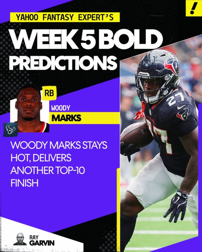 Fantasy Football Roundtable: Bold predictions for Week 5 - Yahoo Sports