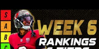 Fantasy Football Week 6 Half-PPR Rankings - Yahoo Sports