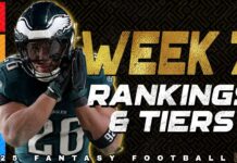 Fantasy Football Week 7 Half-PPR Rankings - Yahoo Sports