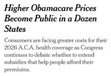 Obamacare Prices Become Public, Highlighting Big Increases - The New York Times