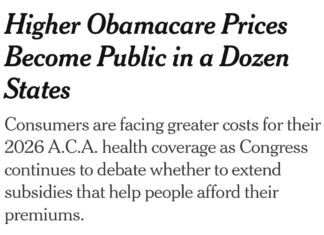 Obamacare Prices Become Public, Highlighting Big Increases - The New York Times