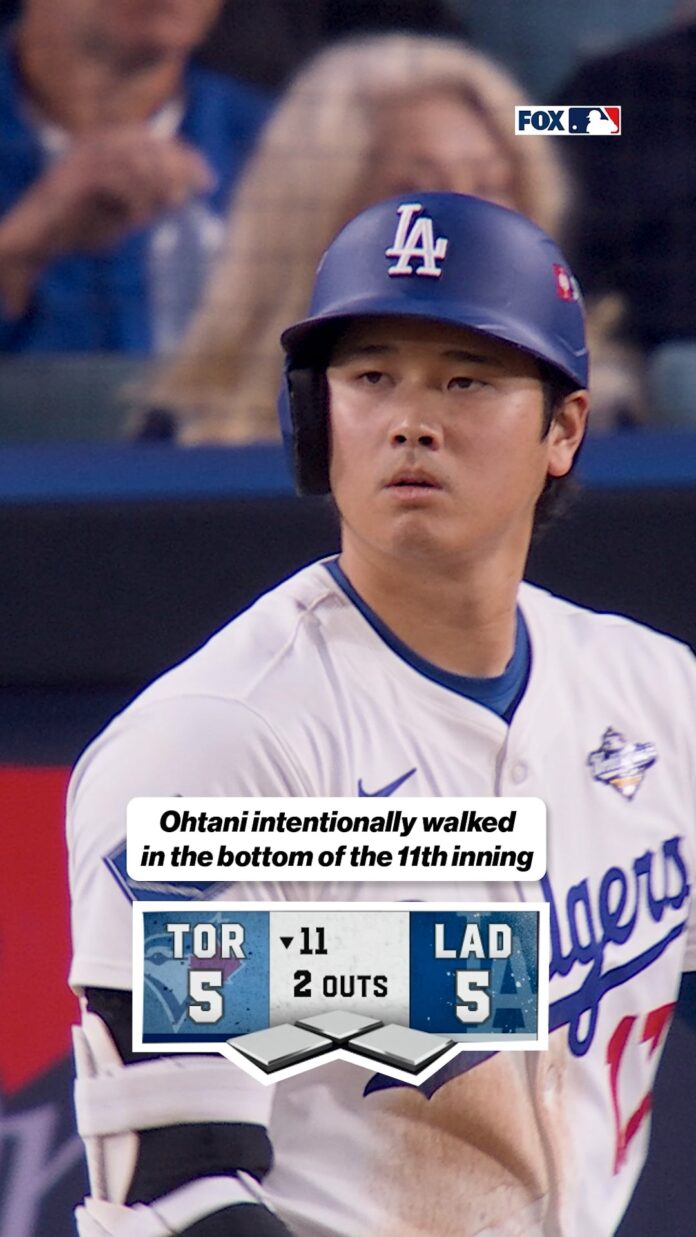 Ohtani Intentionally walked AGAIN 😱 - FOX Sports