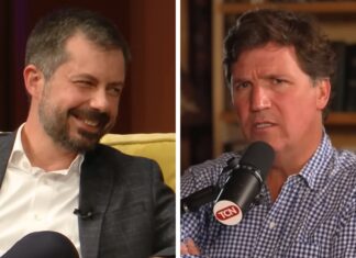 Pete Buttigieg Addresses the Tucker Carlson Conspiracy Theory That He Is 'Fake Gay' - People.com