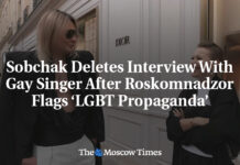 Sobchak Deletes Interview With Gay Singer After Roskomnadzor Flags ‘LGBT Propaganda’ - The Moscow Times