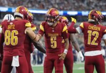 Washington Commanders Roster Moves: Two players elevated from the practice squad; Matt Gay OUT - Hogs Haven