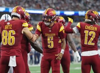 Washington Commanders Roster Moves: Two players elevated from the practice squad; Matt Gay OUT – Hogs Haven Washington Commanders Roster Moves: Two players elevated from the practice squad; Matt Gay OUT - Hogs Haven