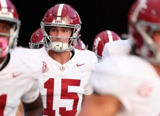 College Football Playoff Rankings projection: Alabama ahead of Big Ten, SEC unbeatens as initial top 25 looms - CBS Sports