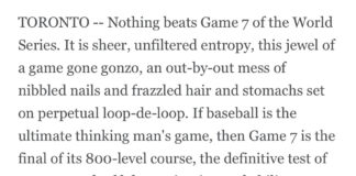Passan: Why nothing beats Game 7 of the World Series - ESPN