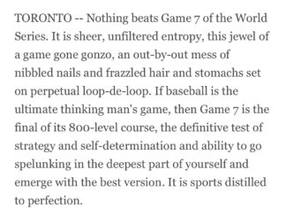 Passan: Why nothing beats Game 7 of the World Series - ESPN