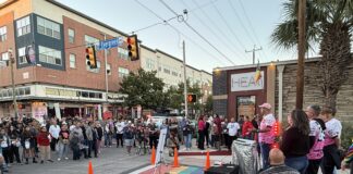 San Antonio’s LGBT community rallies to keep rainbow crosswalk; but Mayor Jones is 'not optimistic' - Texas Public Radio | TPR