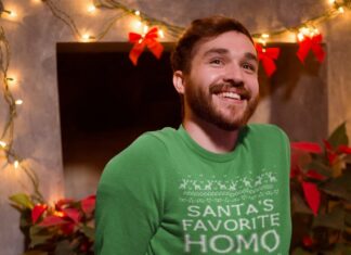 Clearance lgbt ugly christmas sweater Hotsell Lgbt ugly christmas sweater christmas gay pride gift Sweatshirt - Through The Fence Baseball