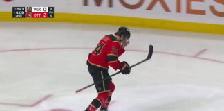Dylan Cozens with a Goal vs. Vegas Golden Knights - Yahoo Sports