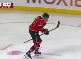 Dylan Cozens with a Goal vs. Vegas Golden Knights - Yahoo Sports