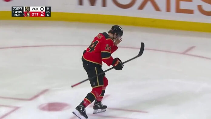 Dylan Cozens with a Goal vs. Vegas Golden Knights - Yahoo Sports