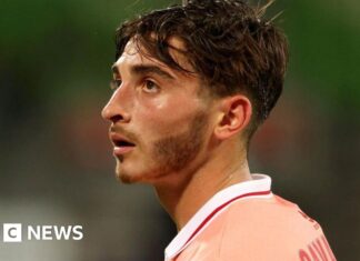 Josh Cavallo: Pioneering gay footballer accuses former club of homophobia - BBC