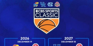 Tar Heels To Meet Kentucky In 2026 CBS Sports Classic In NYC – University of North Carolina Athletics Tar Heels To Meet Kentucky In 2026 CBS Sports Classic In NYC - University of North Carolina Athletics