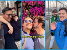 This TikTok couple perfectly summed up what it means to travel as queer people - gaycities.com