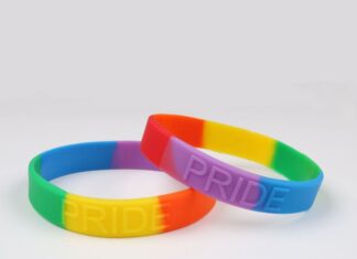 TUPARKA 20pcs Rainbow Silicone Wristbands - LGBT Pride Bracelets (6 Colors) - umlconnector.com