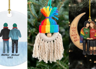 Add Some Pride to Your Tree: Fun Gay Christmas Ornaments on Etsy - gayety.com