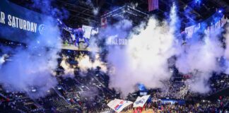 An empty NBA All-Star Saturday shows what happens when sporting events become too corporate - The Athletic - The New York Times