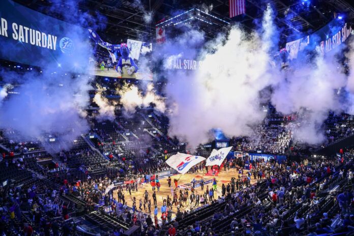 An empty NBA All-Star Saturday shows what happens when sporting events become too corporate - The Athletic - The New York Times