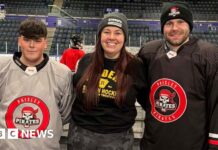 Heated Rivalry TV drama sparks new wave of ice hockey fans - BBC