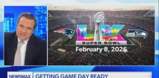 Newsmax's Greg Kelly says the Super Bowl logo looks "a little bit LGBT queer-ish" - Media Matters for America