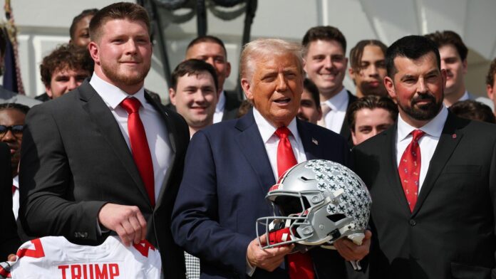 President Donald Trump to host White House roundtable on future of college athletics - CBS Sports