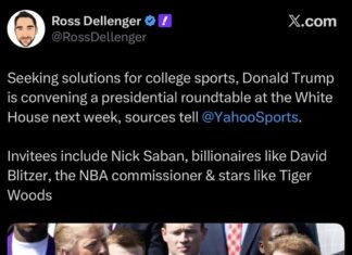 President Trump convening roundtable to discuss myriad issues facing college sports: Sources - Yahoo Sports