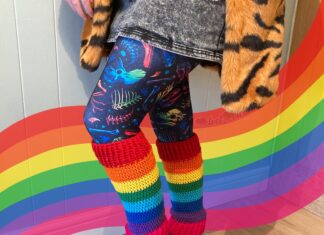 Saerryor 2 Pair Rainbow Leg Warmers – 80s Style LGBT Pride Accessories For Women & Men – umlconnector.com Saerryor 2 Pair Rainbow Leg Warmers - 80s Style LGBT Pride Accessories For Women & Men - umlconnector.com