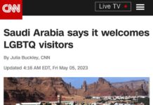 Saudi Arabia says it welcomes LGBTQ visitors – cnn.com Saudi Arabia says it welcomes LGBTQ visitors - cnn.com