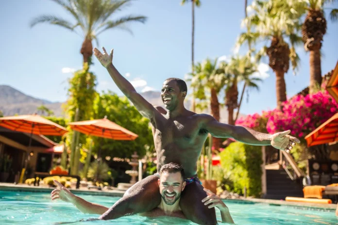 The desert’s newest queer paradise turns up the heat but looks oh so cool - GayCities