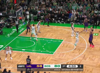 With Pat Riley watching, Lakers lose rivalry game to Celtics - Yahoo Sports