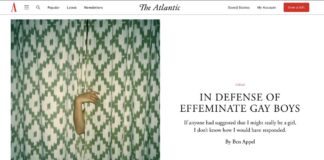 In Defense of Effeminate Boys - The Atlantic