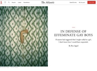 In Defense of Effeminate Boys – The Atlantic In Defense of Effeminate Boys - The Atlantic