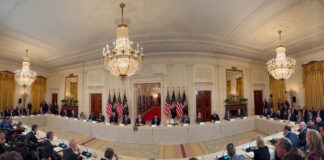 President Trump urges college sports leaders to return to pre-NIL era: 'I'd like to go exactly back to what we had and ram it through a court' - Yahoo Sports