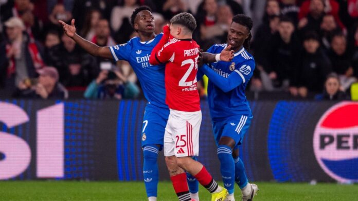 Benfica's Prestianni gets 6-match ban for anti-gay conduct towards VinÃ­cius Jr. - ESPN